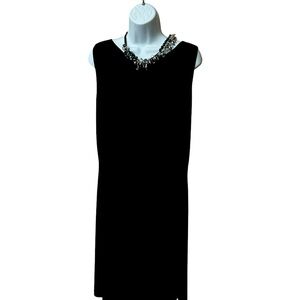 Chico's Black slip over dress Sz 3 (Size 3 is a 16)